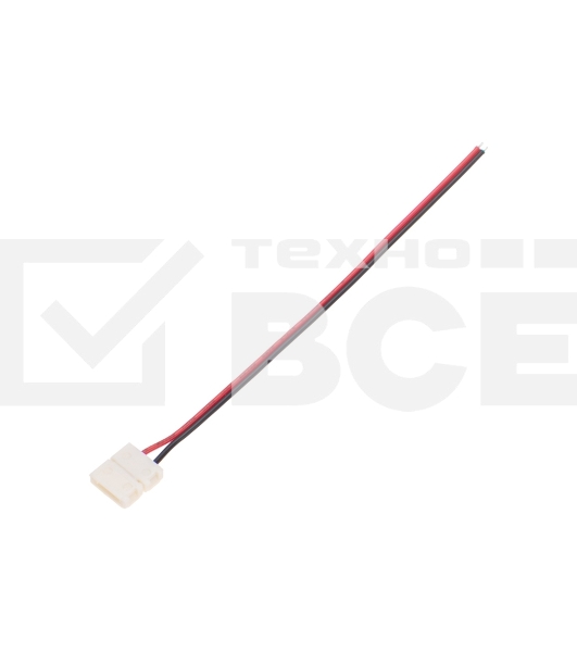 Коннектор Rexant с проводами для одноцветной светодиодной ленты SMD 10 мм