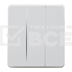 Выключатель Kranz ROUND 3 кл 10А с/у перламутр, фото2