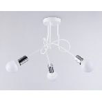 Светильник Ambrella light TR80414/3 WH/CH белый/хром E27/3 max 60W D670*370, фото 1