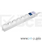 Сетевой фильтр PowerCube Фильтр-удлинитель (SPG(5+1)-16B-5M) 6 розеток, 5м,16А/3,5кВт, белый, фото18