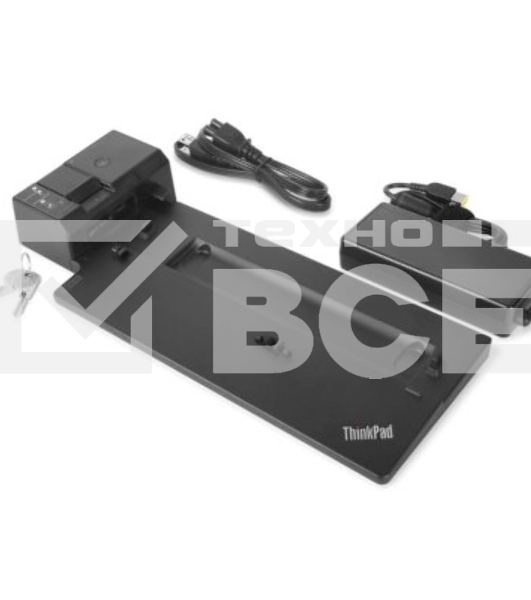 Док-станция Lenovo ThinkPad Ultra Docking Station 135W, 4xUSB3.1, 2xUSB-C, Eth, 2xDP, 1xHDMI, 1xVGA, 1xCombo Audio Port, DC-IN, Kensington slot, Key lock for L480/ L580/ P52s/ T480/ T480s/ T580/ X280/ X1 Carbon (6G)