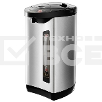 Термопот ЯРОМИР ЯР-1900 Мощность в режиме кипячения 900 Вт. Мощность в режиме поддержания температуры воды 30 Вт. Объем 6 л. Корпус и внутренняя емкость из нерж. стали. Вращение корпуса на основании на 360°. Шкала уровня воды. Световые индикаторы работы. Съемный сетевой шнур электропитания. Съемная крышка для удобства очистки. 3 способа подачи воды: ручной, автоматический, электрический. Функции повторного кипячения и дехлорирования воды. Режим поддержания температуры воды. Защита от перегрева. Блокировка ручной помпы от случайного нажатия. Автоматическое отключение при недостаточном количестве воды. черный., фото 1