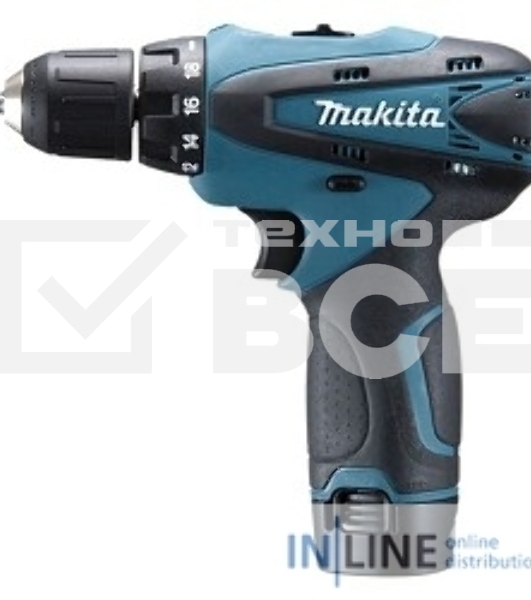 Шуруповерт Makita DF330DWE Аккумуляторная, Кейс