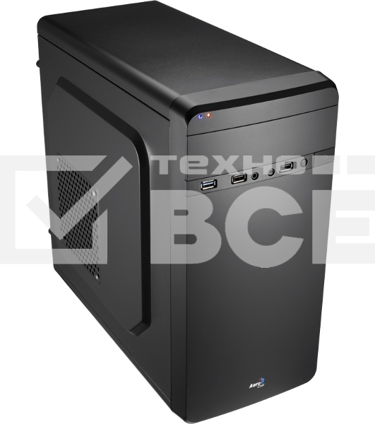 Компьютерный корпус Aerocool / Formula Qs-180 черный без БП mATX 1x80mm 2xUSB2.0 1xUSB3.0 audio