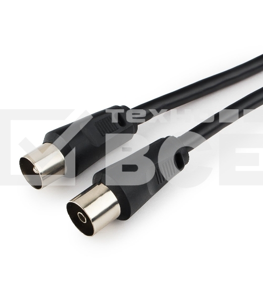Кабель телевизионный Cablexpert, CCV-515-5M, Coaxial M/F, 5м