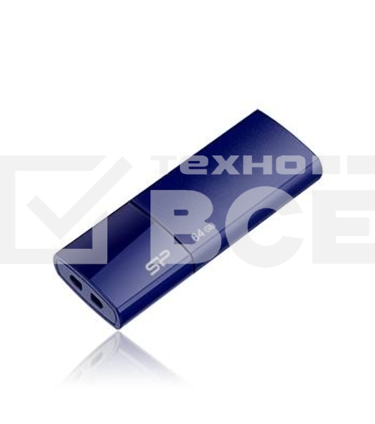 Флешка USB 8Gb, Silicon Power Ultima U05, USB 2.0, R/W, синий