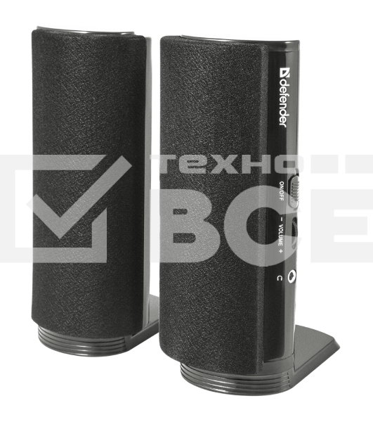 Акустическая система Defender SPK-210 2.0, 2x2W, разъем для наушников 65210