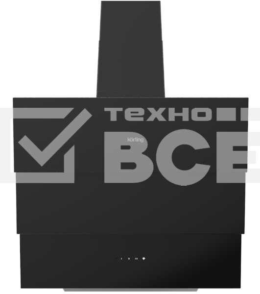 Вытяжка каминная Korting KHC 68073 GN