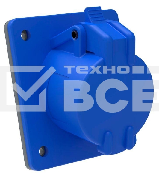 Розетка СП Magnum 16А 220В 2P+PE ССИ-413 IP44 ИЭК PSN41-016-3