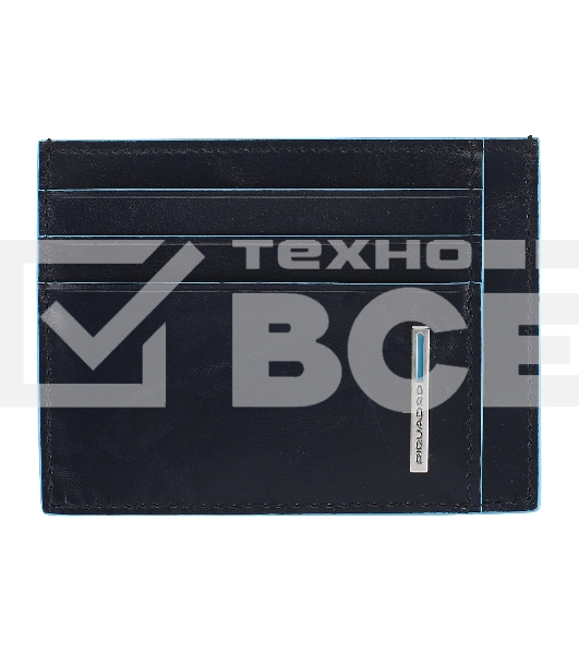 Чехол для кредитных карт Piquadro Blue Square PP2762B2R/BLU2 синий натур.кожа