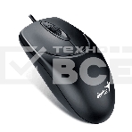 Мышь проводная Genius NetScroll 120 V2 черный, 1000 dpi, USB, кнопки - 3, фото3