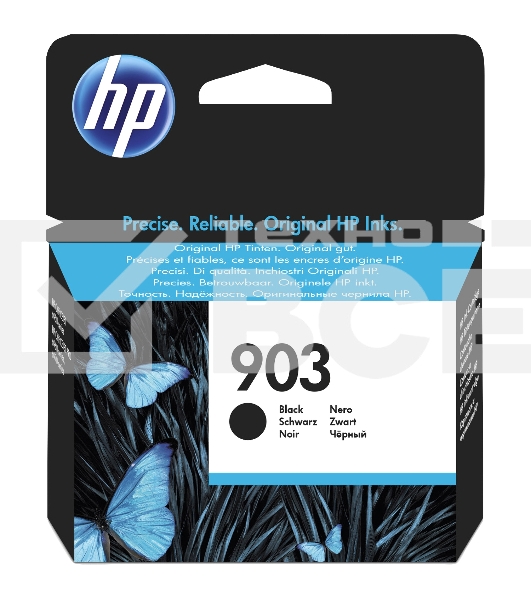 Картридж струйный HP 903 T6L99AE черный для HP OJP 6960/6970 (300стр.)
