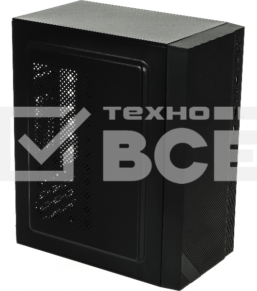 Компьютерный корпус Accord ACC-263B черный без БП mATX 2xUSB2.0 1xUSB3.0 audio