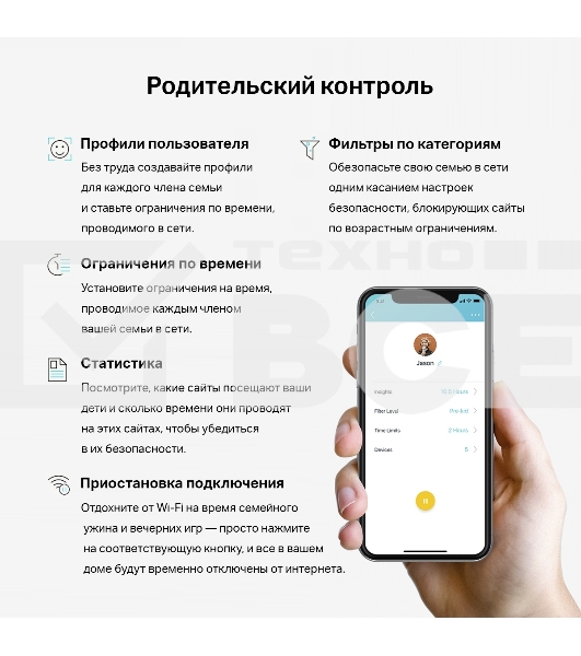 Домашняя Mesh Wi-Fi система TP-Link Deco S7(2-pack) AC1900