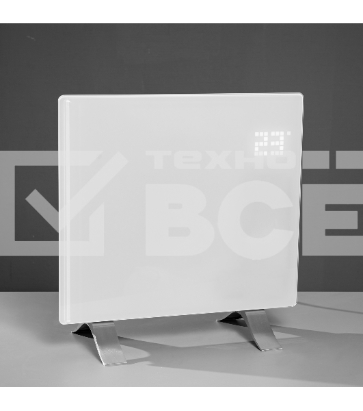 Конвектор Denzel OptiPrime-1000 белый, 1000 Вт, 15 м2, термостат, дисплей, WiFi
