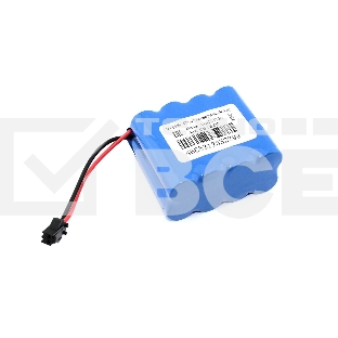 Аккумулятор Ni-Cd 9.6V 1400 mAh AA Row разъем SM (4+4)