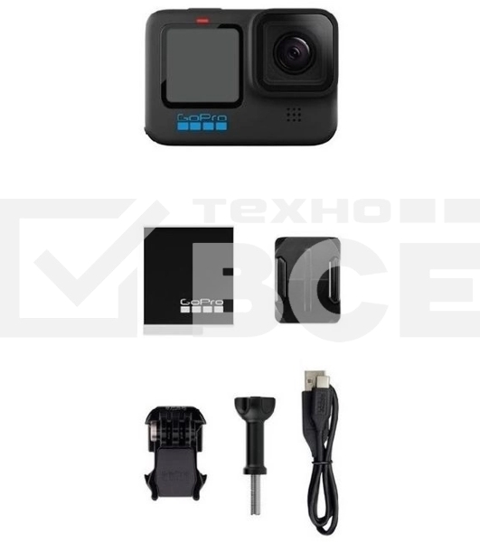 Экшн-камера GoPro HERO11 1xCMOS 27Mpix черный