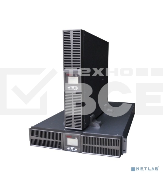 Источник бесперебойного питания Онлайн ИБП 1кВ.А 2х9А.ч IEC C13 (6) DKC SMALLR1A5I