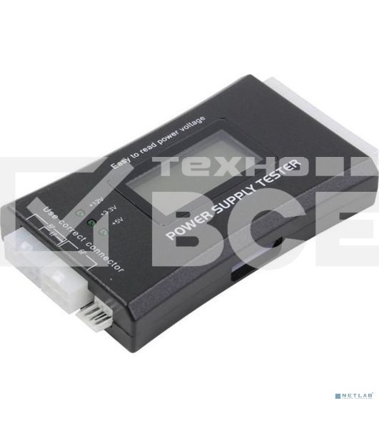 Тестер Espada E-RPV7 с цифровой индикацией для блоков питания ATX