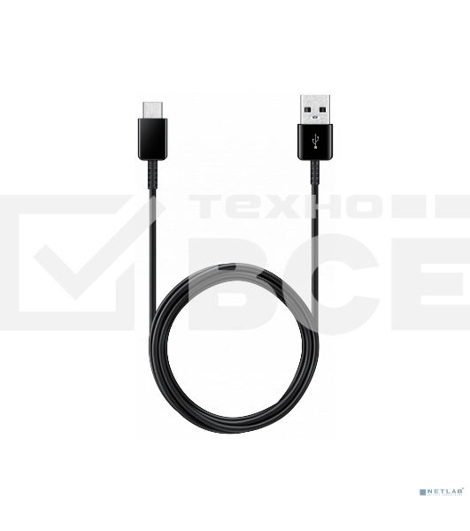 Кабель Samsung EP-DG930MBRGRU USB Type-C-USB 2.0 черный 1.5м