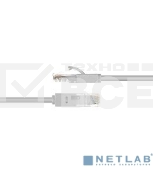 Патч-корд Greenconnect Патч-корд UTP прямой ethernet 15.0m кат.5е,  RJ45,  литой (Серый) (GCR-LNC03-15.0m)