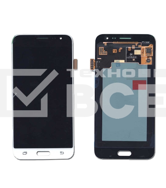дисплей в сборе с тачскрином для Samsung Galaxy J3 (SM-J320F)  белый (2016) TFT с регулировкой яркости
