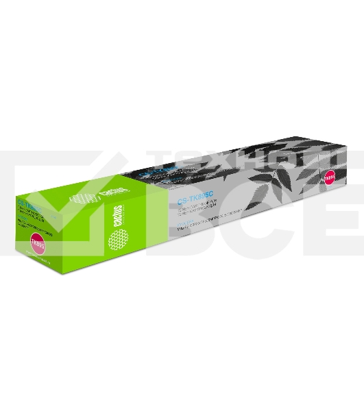 Картридж лазерный Cactus CS-TK895С голубой (6000 стр.) для Kyocera Mita FS C8020/C8020MFP/C8025/C8025MFP