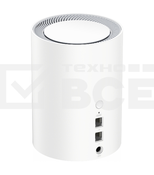 Бесшовный Mesh роутер Cudy M1800 (M1800 2-PACK) AX1800 10/100/1000BASE-TX/Wi-Fi белый (упак.:2шт)