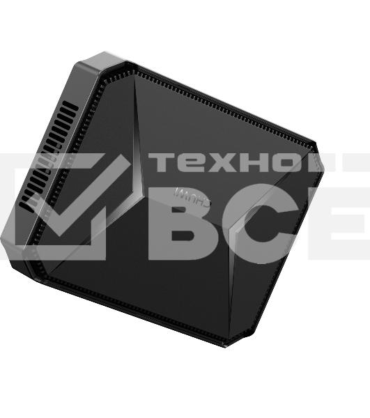 Компьютер Chuwi HeroBox Intel N-series N100(0.8Ghz)/8192Mb/256SSDGb/Int:Intel UHD Graphics 600/BT/WiFi/war 1y/0.59kg/Black/Win11Home + BT5.2/USB3.0*2, USB2.0*2/HDMI 2.0 *1 (4K 60Hz)/VGA*1/M.2*2, 2280, MAX 1TB, PCIE & SATA3/Type-C*1/Ear