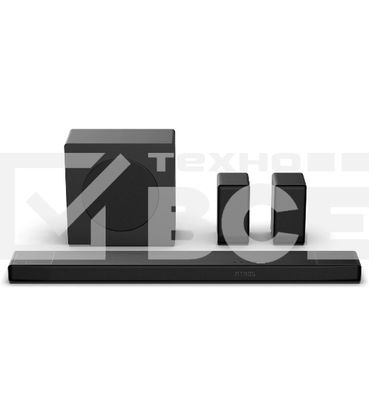 Саундбар Hisense AX5140Q 5.1.2 600Вт черный