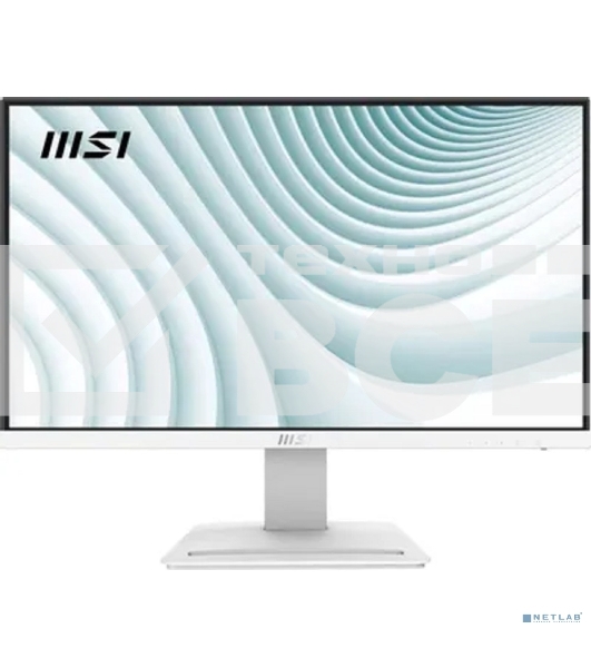 Монитор 23.8' MSI Pro MP243XW IPS 1920x1080, 100 Гц, 4 мс, 16:9, 300 кд/м², HDMI 1.4, DP 1.2a, 3.5 мм, динамики (2x3 Вт), белый