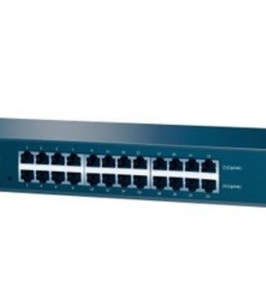 Коммутатор Hikvision DS-3E0524-E, 24×1 Гбит/с