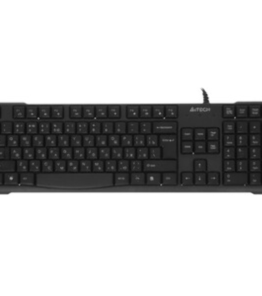 Клавиатура A4Tech KR-750 проводная, USB Type-A, чёрный