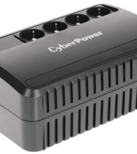 Источник бесперебойного питания CyberPower BU-1000/1000 ВА/600 Вт/4 х CEE 7 (евророзетка)