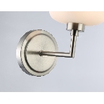 Настенный светильник Ambrella light LH53007 SN/FR сатин никель/белый матовый G9 max 40W 195*120*230, фото4