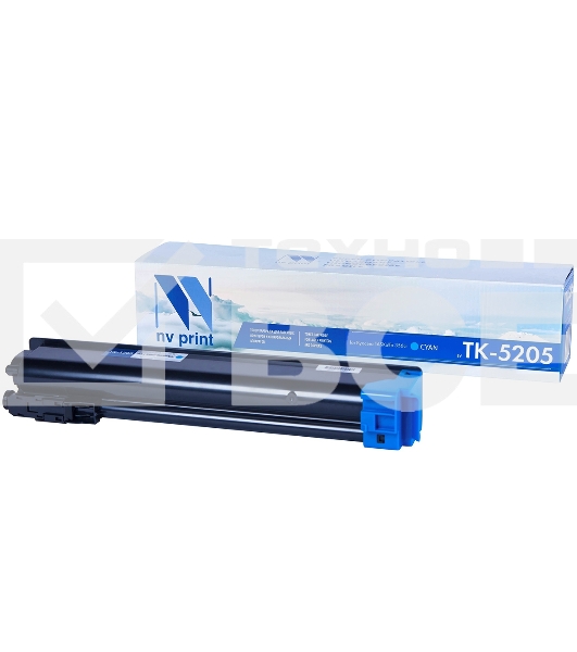 Картридж NVPrint совместимый Kyocera TK-5205 Cyan для TASKalfa 356ci (12000k)