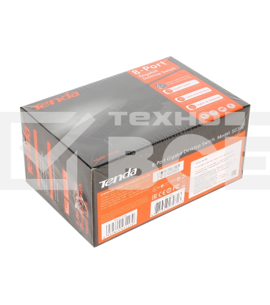 Коммутатор Tenda SG108 8-портовый коммутатор Gigabit Ethernet