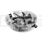 Кулер PCCooler E80 серебристый 75мм алюминий 2200rpm 22db 3-pin 65W, фото4