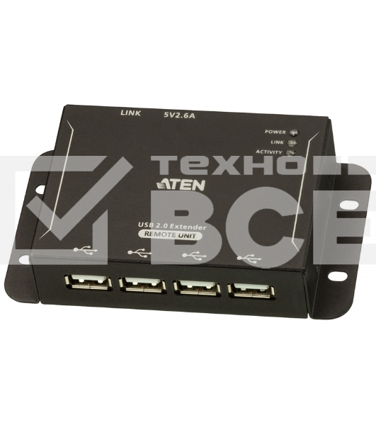 Удлинитель по кабелю ATEN 4-Port USB 2.0 CAT 5 Extender (up to 50m)