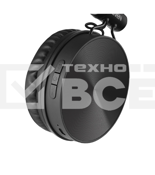 Наушники с микрофоном SVEN AP-B500MV черный Bluetooth