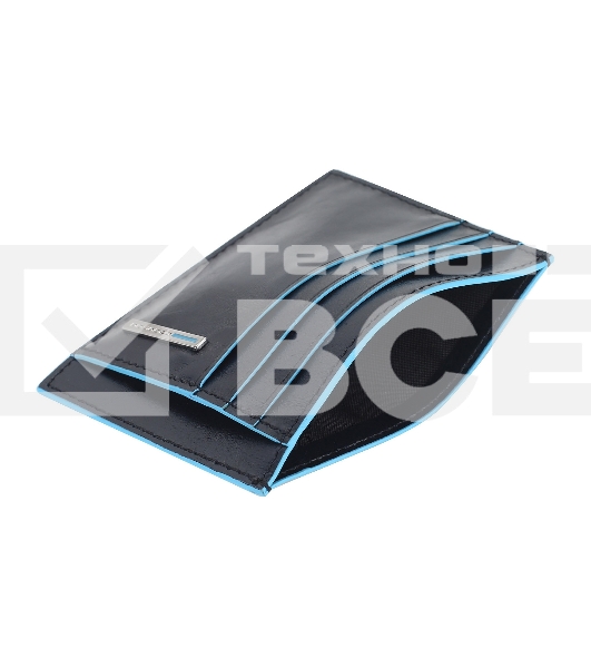 Чехол для кредитных карт Piquadro Blue Square PP2762B2R/BLU2 синий натур.кожа