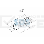 Наконечник кольцевой изолированный ø 4.3 мм 0.5-1.5 мм² (НКи 1.5-4/НКи 1,25-4) красный Rexant, фото2