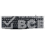 Клавиатура Gembird KB-8410 проводная, USB, чёрный, фото 1