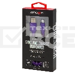 Кабель Crown USB - USB Type-C CMCU-3052C violet, фото3