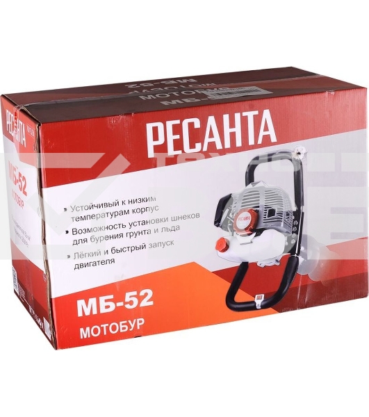 Мотобур МБ-52 Ресанта