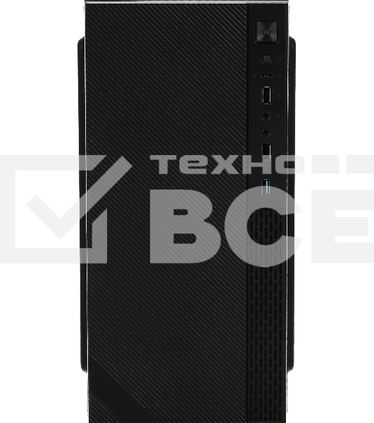 Компьютерный корпус Accord ACC-263B черный без БП mATX 2xUSB2.0 1xUSB3.0 audio