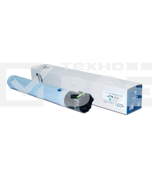 Картридж лазерный NVPrint совместимый NV-TN-221 Голубой для Konica Minolta bizhub C227/C287 (21000k)