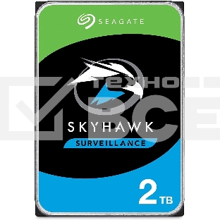 Жесткий диск  Seagate 2TB ST2000VX017 SATA-III Surveillance Skyhawk (5400rpm) 256Mb 3.5