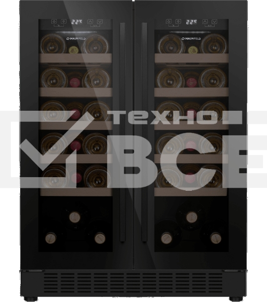 Винный шкаф встраиваемый Maunfeld MBWC-112S40