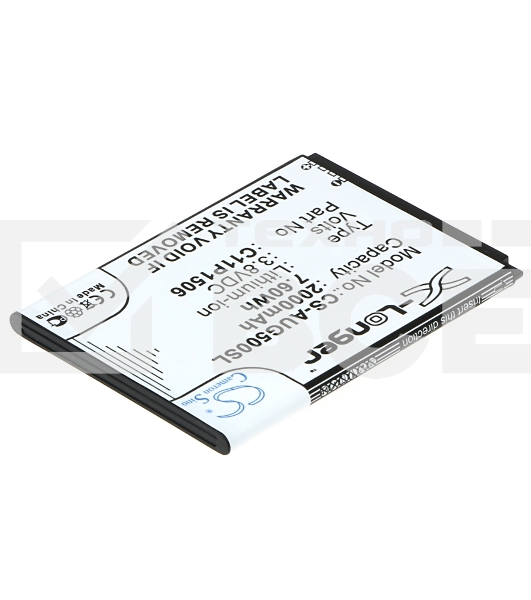 Аккумулятор CameronSino CS-AUG500SL C11P1506 для ASUS ZenFone Go (ZC500TG)3.8V / 2000mAh / 7.60Wh